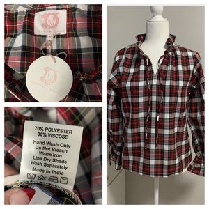 NWOT Victoria Dunn Top - Size Medium